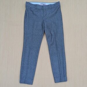 Banana Republic Sloan Preppy‎ Pleated Chino Dress Pants Trousers Women's 4